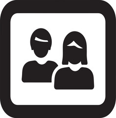 User Group Icon vector illustration	
