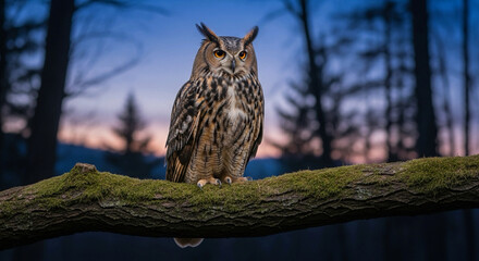 owl on a branch