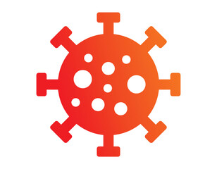 Obraz premium Virus icon vector illustration design