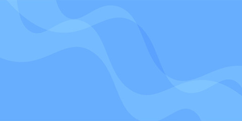 Blue and Green Abstract Wavy Background with Halftone Dots – Modern Vector Template