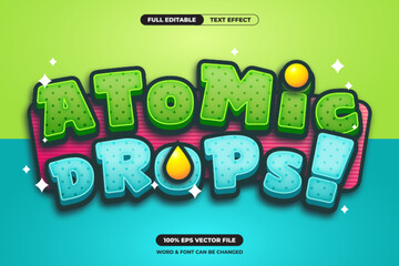 Warrior Thieves game title with golden key, Editable Text Effect Font Style