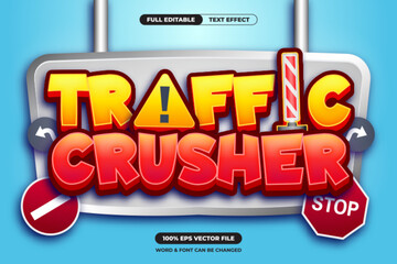 Borntopia flame-themed game title design, Editable Text Effect Font Style