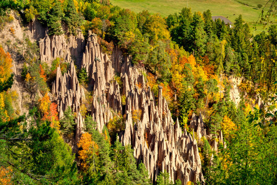 Altopiano del Renon, paesaggio autunnale