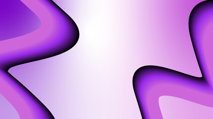 Abstract Soft Purple Waves Background