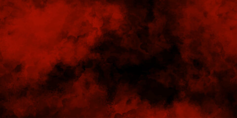 Obraz premium Abstract Red watercolor smoke texture. paint brush strokes. fire red texture. smoke overlays vintage retro red background. Red vapor on black background. red smoky clouds. 