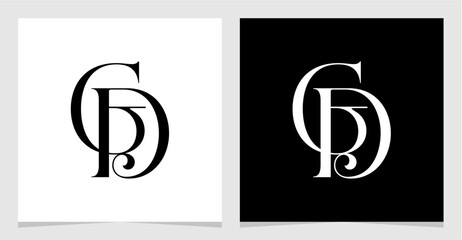 GR Initial Logo Abstract Vector Illustration , Letter Logo Element for Brand Company or Identity , Initial Letter Graphic Designs