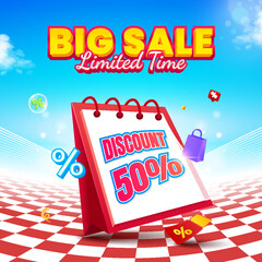 Big Sale Promotion Shop Advertisement 