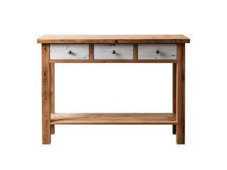 wooden table Modern isolated on transparent background png