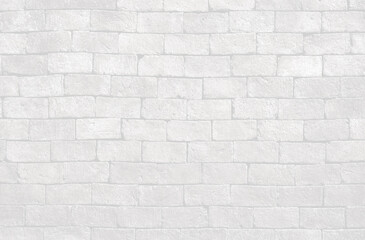Naked black and white brick wall surface. Brick texture background for design, wallpaper construction building.