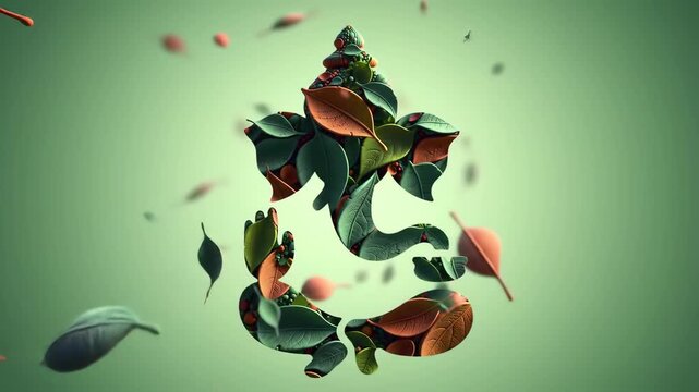 Eco-Inspired Ganesha Statue