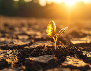 Golden Seed of Renewal – Hope from the Ground