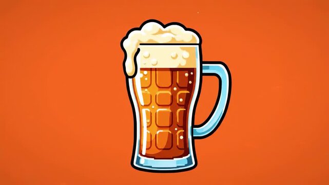 Retro Beer Glasses for International Beer Day