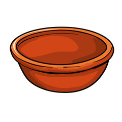 Illustration of a bowl 