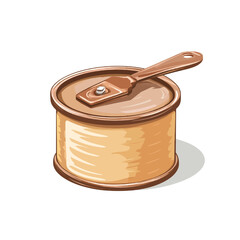 can opener and tin can