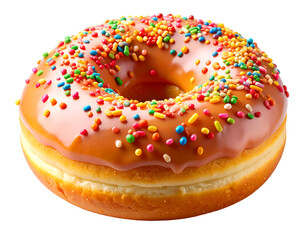 Donut with transparent background