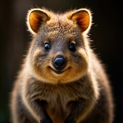 Naklejka premium Cute joey, close-up