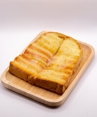 Toast, butter, milk