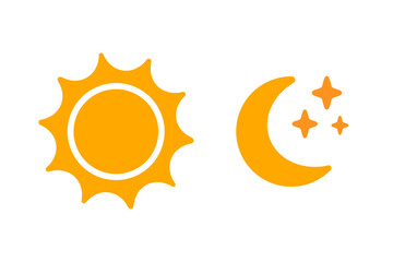 flat-style illustration set weather-related icons, ideal for digital prints, posters, banners, and seasonal design projects