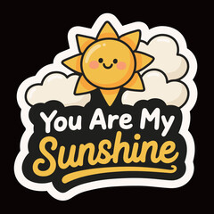 A motivational sticker with 