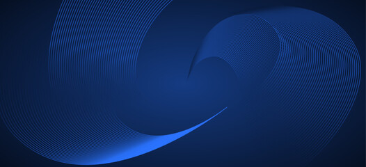 Modern gradient poster on dark background. Minimal abstract covers. styles decoration on dark space. Modern graphic design element stripes concept. element for web banner, art design 