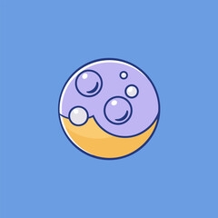 Abstract minimalist background featuring delicate floating bubbles and subtle crescents perfect for modern designs and digital presentations