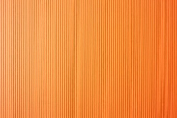 Photo of orange textured vertical striped background with a warm, vibrant hue and subtle light and shadow detail