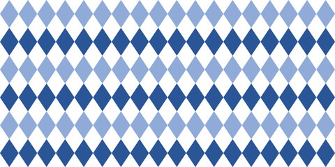 two tone blue diamond repeat horizontal strip pattern, replete image design for fabric printing