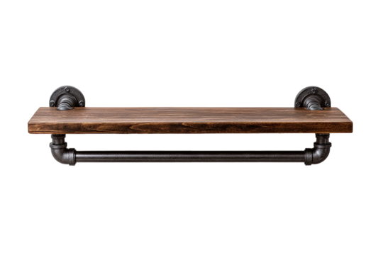 Rustic Industrial Shelf