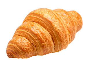  Side Angle Croissant with Airy Texture and Shine &ndash; Transparent Background