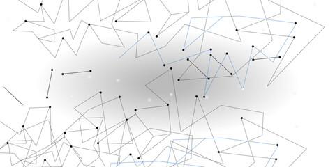 Abstract background atoms for design technology and networking science. Abstract connection background with lines and dots vector. Polygonal background, technology design, vector illustration .