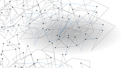 Abstract background atoms for design technology and networking science. Abstract connection background with lines and dots vector. Polygonal background, technology design, vector illustration .