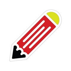 pencil color in fill icon