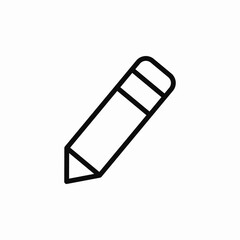 pencil edit icon sign vector