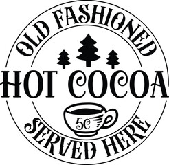 old fashioned hot cocoa served here