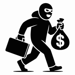 thief with briefcase
