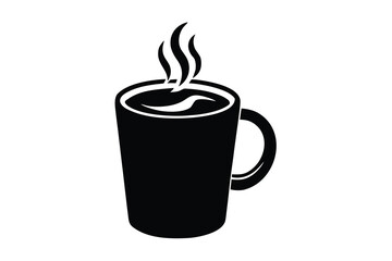 hot chocolate mug vector icon