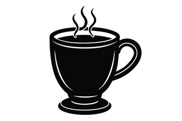 hot cider cup vector icon