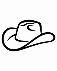 cowboy hat vector illustration