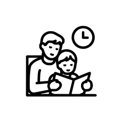 Fototapeta premium Illustration of a playing card with a diamond suit and zero value in black and white outline style