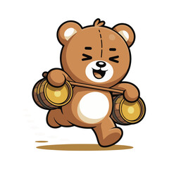 teddy bear with a heart