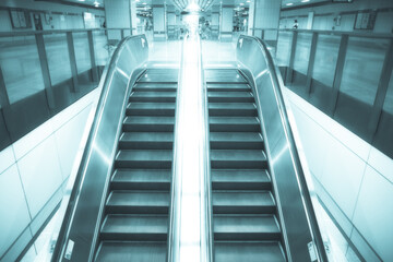 Up and down escalators