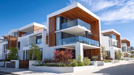 modern apartment building