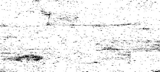 Distressed black texture dark grainy texture on white background. Grunge snow overlay. Vector illustration.