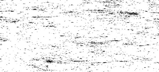 Distressed black texture dark grainy texture on white background. Grunge snow overlay. Vector illustration.