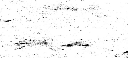 Distressed black texture dark grainy texture on white background. Grunge snow overlay. Vector illustration.