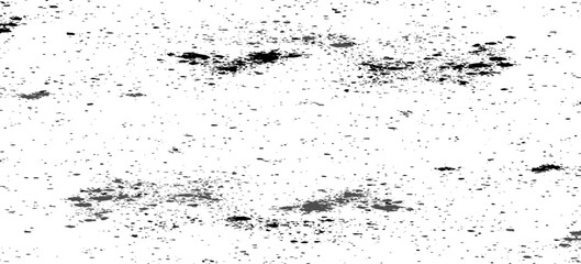 Distressed black texture dark grainy texture on white background. Grunge snow overlay. Vector illustration.
