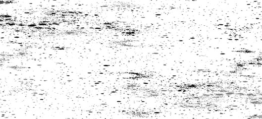Distressed black texture dark grainy texture on white background. Grunge snow overlay. Vector illustration.