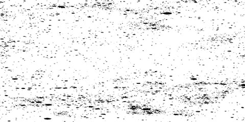 Distressed black texture dark grainy texture on white background. Grunge snow overlay. Vector illustration.