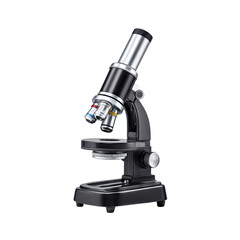 High-Quality Laboratory Microscope with Multiple Objective Lenses for Scientific Research and Education