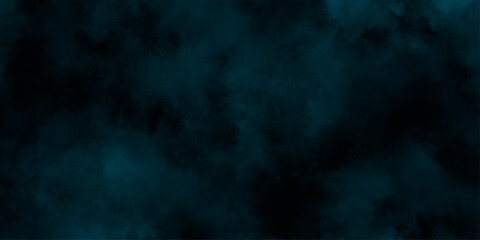 abstract cloud and vapor texture background. Black and teal smoke aquarelle smudge illustration smooth grungy smokey light pastel colors ink glow. Teal color powder explosion	